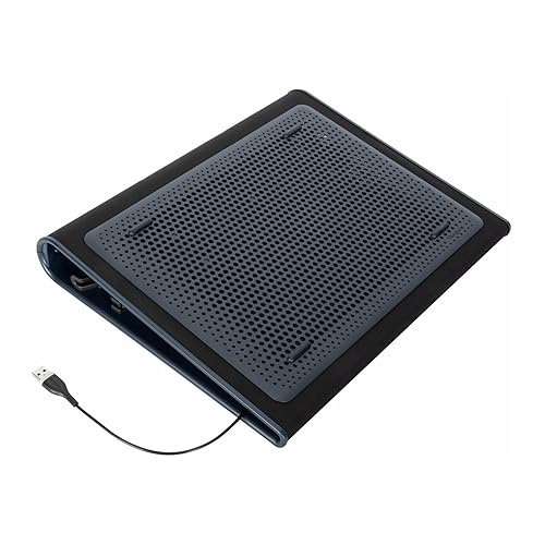 Targus 17” Dual Fan Chill Mat – Cooling Laptop Pad with USB-Powered Fans, Ergonomic Design & Soft Neoprene Base for Lap Comfort – Fits Up to 17” Laptops - AWE55US