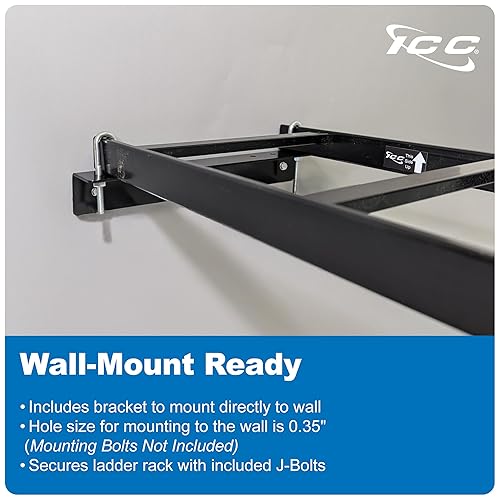 ICC Ladder Rack 5’ Cable Runway Rack-to-Wall Kit 1 Pack 5 FT Rack-to-wall Kit