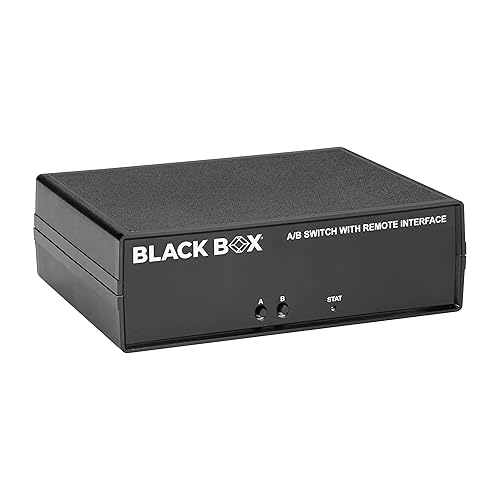Black Box Cat6 REMOTELY Controlled Layer 1 A/B Switch Latching (SW1040A)