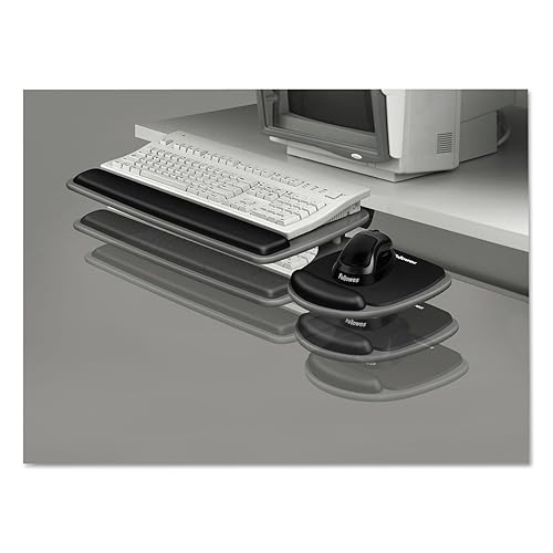 Fellowes 93841 Standard Adjustable Keyboard Tray