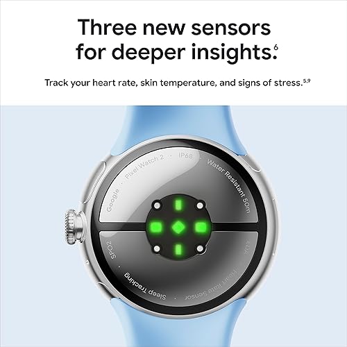 Google Pixel Watch 2 - LTE - Silver/Blue Silver/Blue LTE