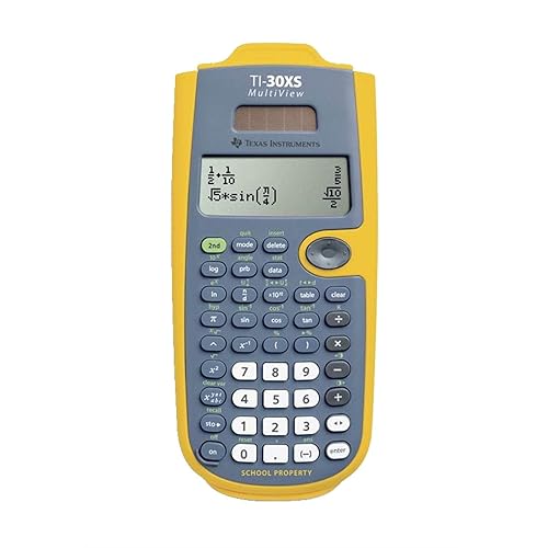 Texas Instruments 30XSMV/TKT/1L1/BTI-30XS Multiview Tk-Yellow Scientific Calculator