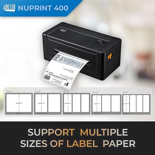 Adesso NUPRINT400 NuPrint 400 Direct Thermal Printer