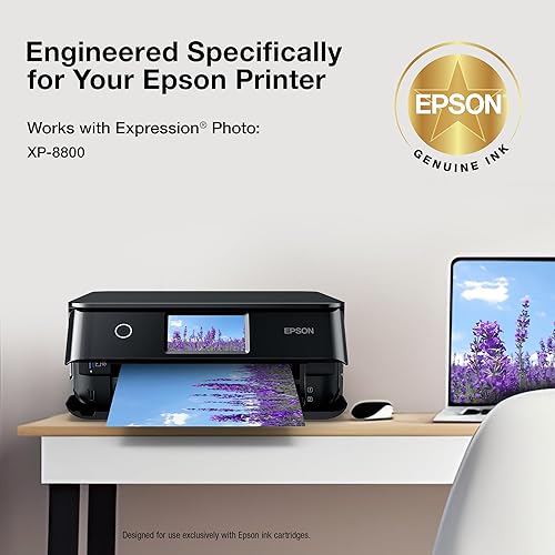 EPSON 340 Claria Photo HD Ink High Capacity Black Cartridge (T340XL120-S) Works with Expression Photo XP-8800