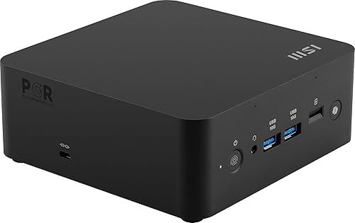 MSI Cubi NUC AI+ Desktop, Intel Core Ultra 9-288V, 32GB Memory, 1TB SSD, WiFi 6E, BT 5.3, Thunderbolt 4, Copilot Button, Win 11 Pro: Black 2MG-018US