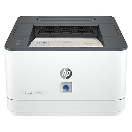 TROY 3001DW MICR Printer, Check Printing, Wireless, Built for Small Teams, 250 Sheet Capacity, 1 Tray, Up to 35ppm