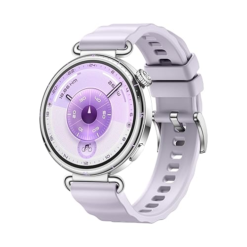 HUAWEI Watch GT 6 Smart Watch, up to 14 Days Battery Life, GPS Smart Watches with 100+ Sports Mode, Cycling, iOS & Android Compatible, Emotional Wellbeing, Health Monitoring, 41mm, Purple Purple GT6 41mm