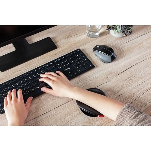 CHERRY SLIDEPAD Ergo Sliding armrest to Improve ergonomics at The Workplace. Full Freedom of Movement with a Comfortable Posture at The Same time