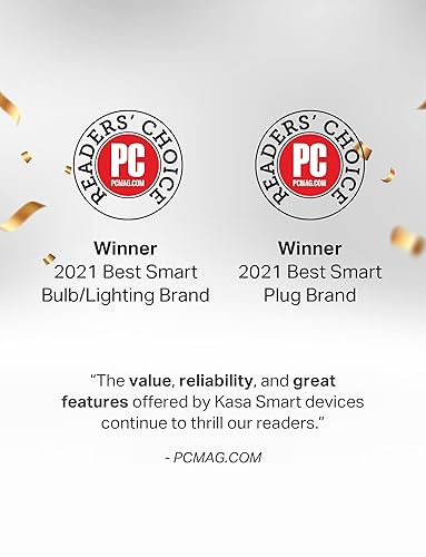 Kasa Smart Plug Power Strip HS300, Surge Protector with 6 Individually Controlled Smart Outlets and 3 USB Ports, Works with Alexa & Google Home, No Hub Required , White 6 Outlets