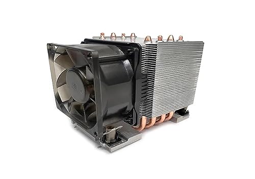 Dynatron S6 3U Active Cooler Aluminum Stacked Fins with Heat Pipes for Intel Sapphire Rapids Processor FCLGA 4677