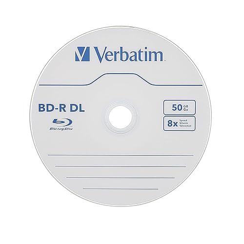 Verbatim Corporation 98356 25Pk Bd-R Dl 6X 50Gb Spindle Branded Surface