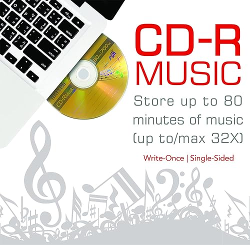 Maxell 625335 Music CD-Rs, 30-Count Spindle
