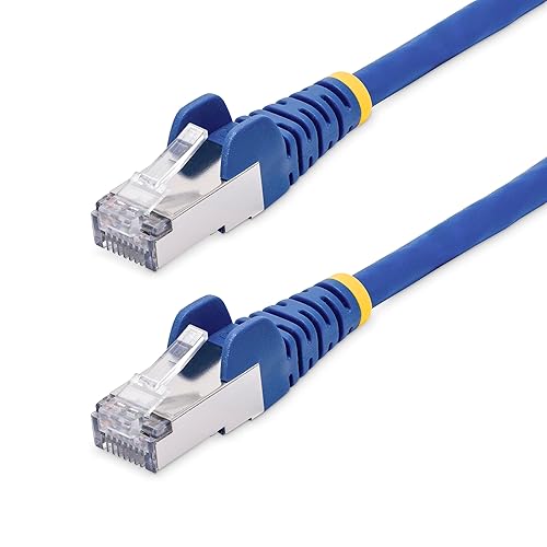 StarTech.com 10ft Blue CAT8 Ethernet Cable, Snagless RJ45, 25G/40G, 2000MHz, 100W PoE++, S/FTP, 26AWG Pure Bare Copper, LSZH