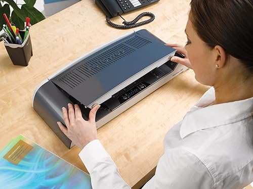 Fellowes 5219301 Helios 30 Thermal Binding Machine, Charcoal Metallic/Silver