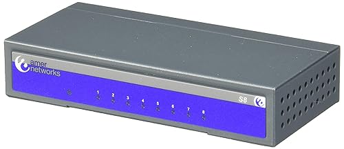 Amer.Com S8 8PORT Fast ENET Switch Metal S8
