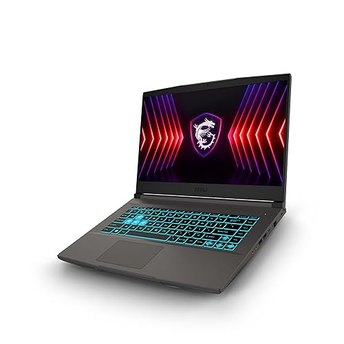 MSI Thin 15 B13VE-1697CA 15.6 144Hz Gaming Laptop Intel® Core™ i5-13420H RTX 4050 16GB 512GB NVMe SSD Win11 i5-13420H/RTX4050/16/512