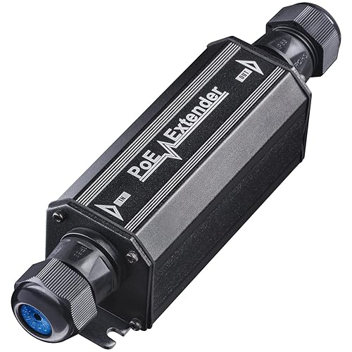 Cudy POE15 Gigabit Outdoor Waterproof IP67 PoE + Extender, 10/100/1000Mbps, PoE Repeater, PoE Amplifier, BOE PoE, Wall Mount, IEEE 802.3at/802.3af, Wall Mount