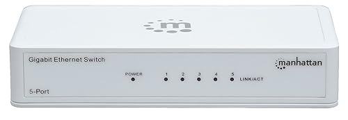 Manhattan 5-Port Gigabit Ethernet Switch (560696)