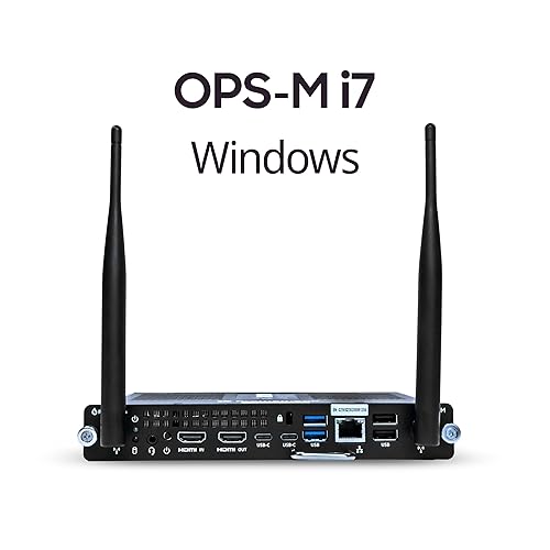 Promethean OPS-M i7 vPro Compute Module – Intel Core i7, vPro Technology, Seamless Integration with ActivPanel Interactive Displays