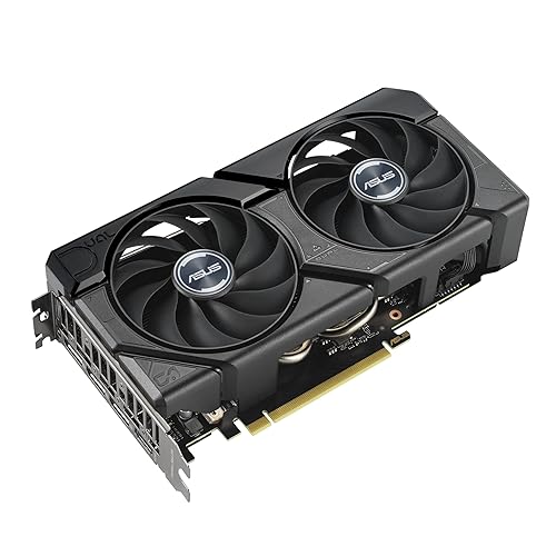 ASUS Dual GeForce RTX™ 4060 EVO OC Edition 8GB GDDR6 (PCIe 4.0, 8GB GDDR6, DLSS 3, HDMI 2.1a, DisplayPort 1.4a, Axial-tech Fan Design, 0dB Technology, Dual BIOS, Auto-Extreme Technology, and More)
