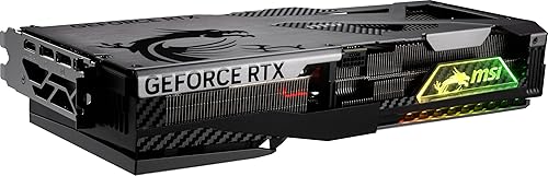 MSI Gaming RTX 5070 12G Vanguard SOC Graphics Card (12GB GDDR7, 192-bit, Extreme Performance: 2655 MHz, DisplayPort x3 2.1a, HDMI 2.1b, NVIDIA Blackwell Architecture)