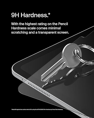 Belkin ScreenForce TemperedGlass Screen Protector for Apple iPad Pro 11 7th Generation, Thin, Extra Durable, Scratch-Resistant w/Easy Installation, Compatible w/Case & Apple Pencil