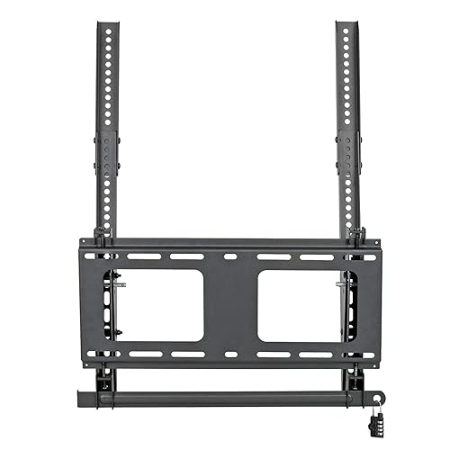 Tripp Lite Vertical TV Wall Mount Brackets (VESA Wall Mount), Portrait TV Mount, Heavy Duty, Anti-Theft, Tilt, 45” to 55” (DWTPSC4555M)