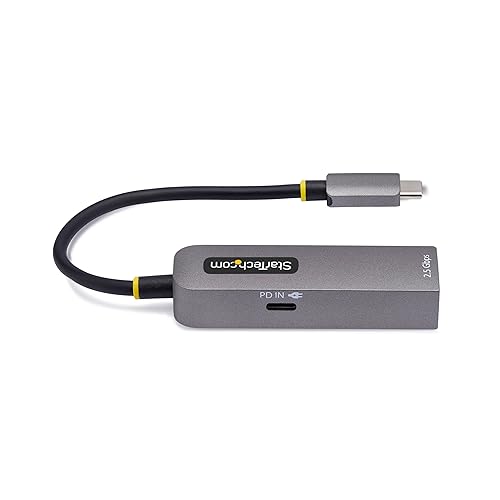 StarTech.com 2.5GbE USB-C to Ethernet Adapter, 100W PD Pass-Through, NBASE-T NIC, USB 3.0 Type-C 2.5G Multi Speed Network