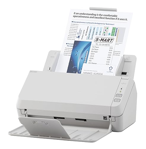 Fujitsu SP-1130N Price Performing, Color Duplex Document Scanner with Auto Document Feeder (ADF)