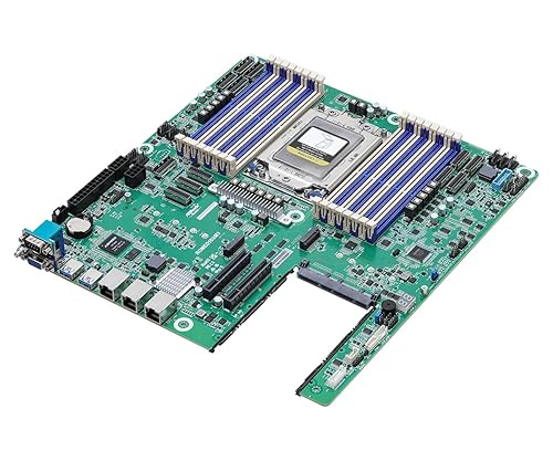AsRock Rack ROMED16QM3 Single Socket SP3 (LGA 4094), Supports AMD EPYC 7003 (with AMD 3D V-Cache Technology)/7002 Series Processors Motherboard