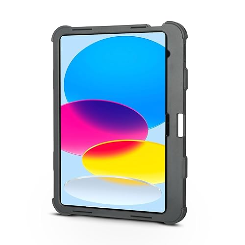 Targus - SafePort Clear Case Compatible with iPad (10th gen.) 10.9-Inch – Military Grade Tablet Protection – Built in Kickstand (THD941GL)