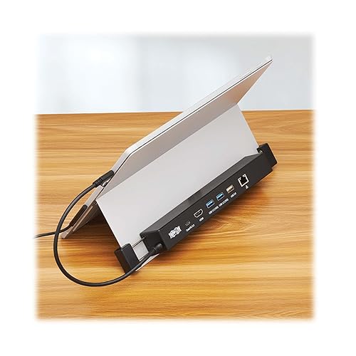 Tripp Lite USB-C Docking Station for Microsoft Surface, 4K HDMI @ 30Hz, Three USB 3.2 Gen 2 up to 10 Gigabytes Per Second, 100W USB-C Charging, Gigabit Ethernet Port, 1-Year Warranty (U442-DOCK14-MS)