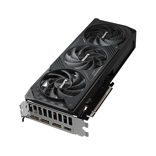 GIGABYTE GeForce RTX 5070 WINDFORCE OC SFF 12G Graphics Card, 12GB 192-bit GDDR7, PCIe 5.0, WINDFORCE Cooling System, GV-N5070WF3OC-12GD Video Card