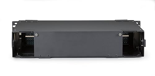 Black Box Rackmount Fiber Enclosure, 2U, 6-Slot Adapter