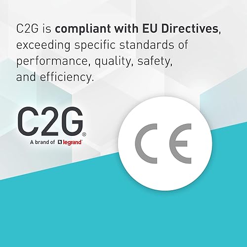 C2G 6.1M (20Foot) CAT6A Extra Flexible Slim Ethernet Cable, Ideal for use with Router, Modem, Internet,Wifi boxes, Xbox, PS5, Smart TV, SKY Q, IP Camera. Delivering Ultra Fast Internet Speeds. BLUE Blue 20 Foot