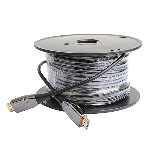 Tripp Lite High-Speed HDMI 2.0 Fiber Active Optical Cable (AOC) - 4K X 2K HDR @ 60 Hz, 4: M/Black, 50 M