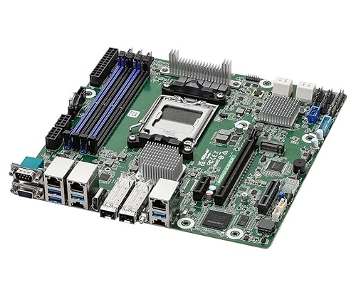 ASRock Rack Server Motherboard B650D4U3-2L2Q/BCM Micro-ATX AMD EPYC™ 4004 and AMD Ryzen™ 9000/8000/7000 Series Dual SFP28 (25GbE)