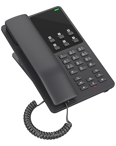 Grandstream GHP621 Hotel Phone - Black