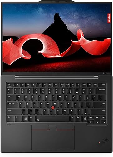 Lenovo ThinkPad X1 Carbon Gen 13 Aura Edition Ultrathin, Intel Ultra 7 258V, 14 2.8K (2880 x 1800), OLED, AG/AR, 32GB DDR5, 2TB SSD Gen 5, 1080p IR Camera, WiFi 7.0, Win 11 Pro - Black