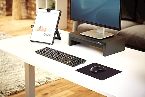 Fellowes 5908101 Microban Ultra Thin Mouse Pad-Black 5908101