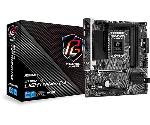AsRock MB ASROCK | Z790M PG Lightning/D4 Motherboard