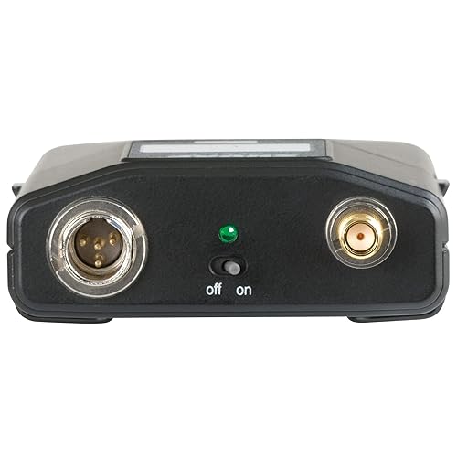 Shure ULXD1 Bodypack Transmitter - for use with ULX-D Digital Wireless Microphone Systems, Receiver Sold Separately | V50 Band (ULXD1=-V50) TA4F Connector V50 Band (174-216MHz)