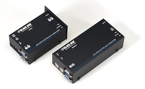 BlackBox ACU5250A-R2 Dual Head VGA USB Audio KVM Fd