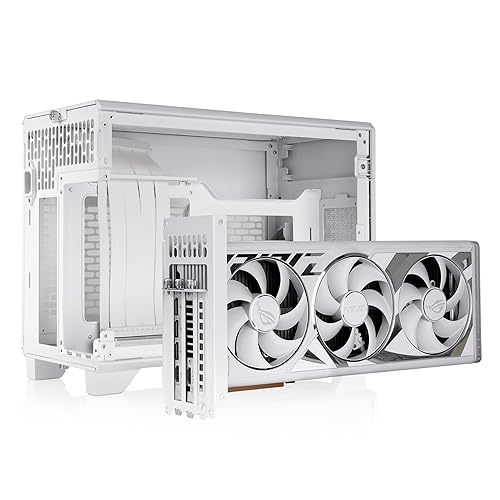 Thermaltake TR100 SFF Chassis; mITX Support; 18.9 Liters; PCIe 4.0 Riser Cable Included; 360mm GPU Clearance; 280mm Radiator Support; Removable PCIe Bracket; Snow; CA-11A-00S6NN-00