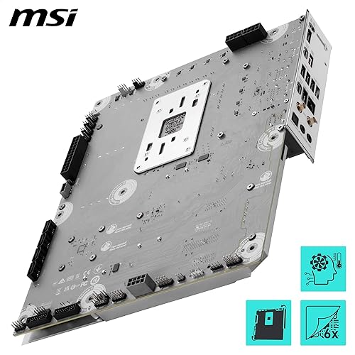 MSI B850 Gaming Plus WiFi PZ Motherboard, ATX - Supports AMD Ryzen 9000/8000 / 7000 Processors, AM5 - DDR5 Memory Boost 8200+ MT/s (OC), PCIe 5.0 x16 & 4.0 x16, M.2 Gen5, Wi-Fi 7, 5G LAN