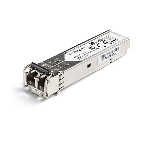 StarTech.com Juniper CTP-SFP-1GE-SX Compatible SFP Module - 1000BASE-SX - 1GbE Multimode Fiber MMF Optic Transceiver - 1GE Gigabit Ethernet SFP - LC 550m - 850nm - DDM (CTPSFP1GESXS)