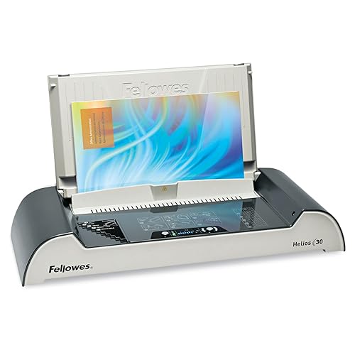 Fellowes 5219301 Helios 30 Thermal Binding Machine, Charcoal Metallic/Silver