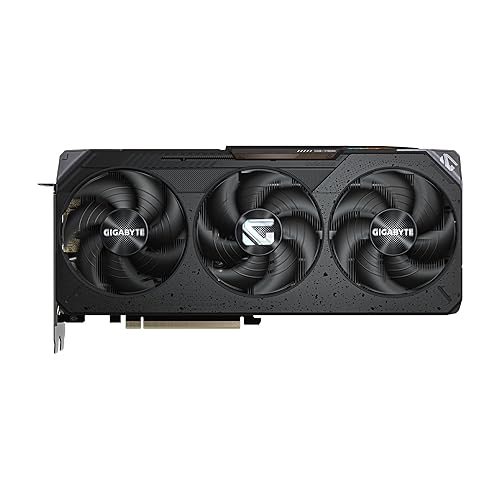 GIGABYTE Radeon RX 9070 Gaming Graphics Card with 16GB GDDR6X, PCIe x16, DisplayPort, Compatible with Desktop