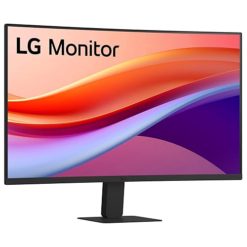 LG FHD Curved Monitor (27U421A) - 27” FHD (1920x1080), 100Hz, sRGB 99%, USB-C, Reader Mode, Flicker Safe, Dynamic Action Sync, Black Stabilizer, Eye Comfort, 3-Side Borderless, Tilt Adjustable
