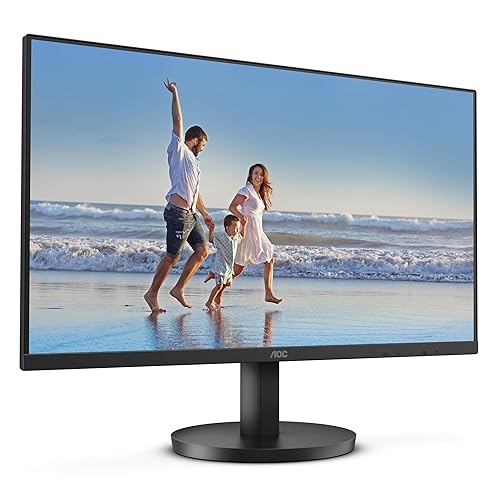 AOC 24B3HM 24 Class Full HD 75Hz Monitor, AMD FreeSync, HDR Mode, for Home and Office, HDMI, VGA, LowBlue, VESA 24 FHD | 75HZ with VESA mounting